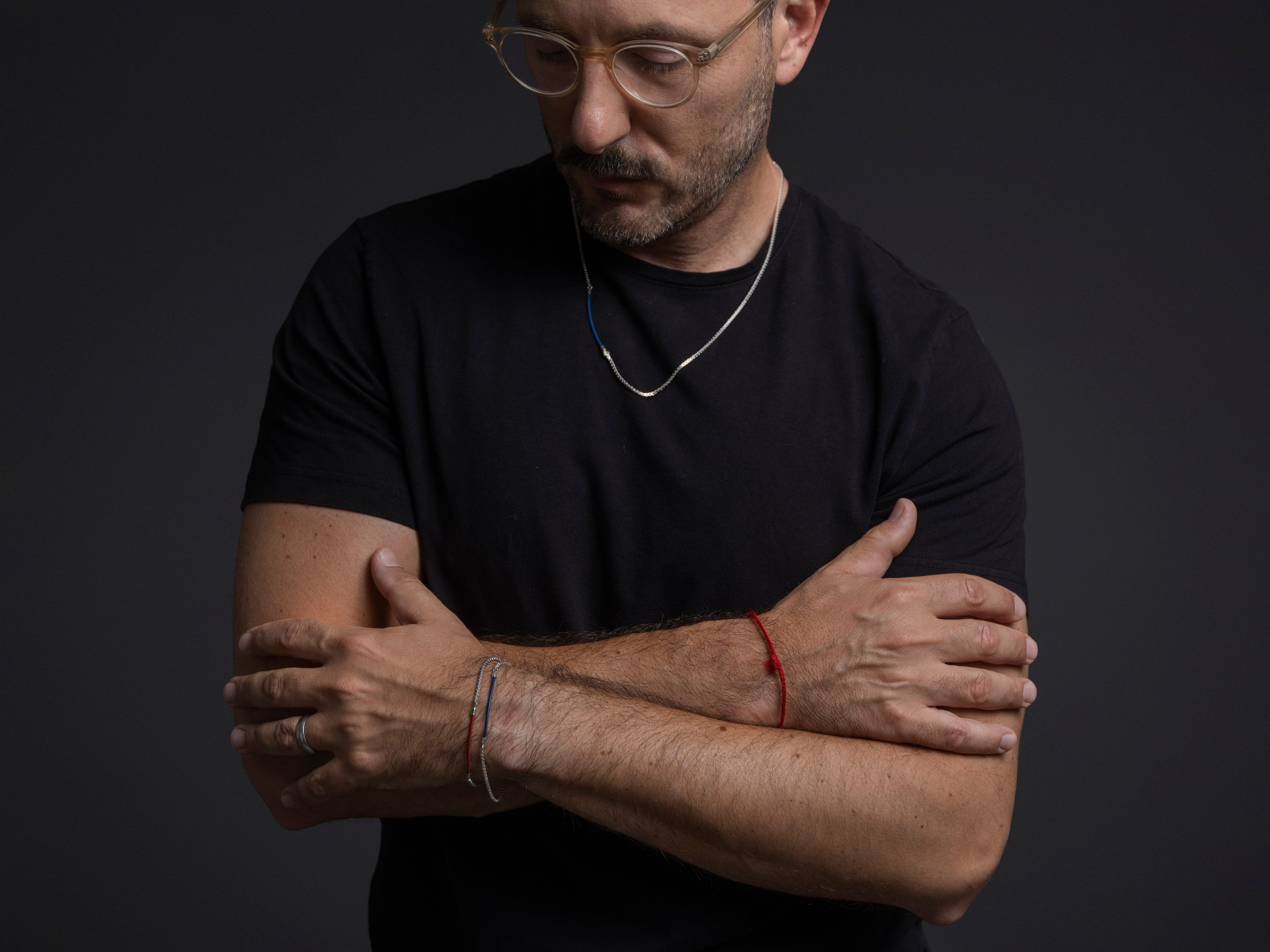 Kesher Bracelet Men — Kabbalah Edition — men's Kabbalah bracelet — Jewish spiritual jewelry — Oriya Jewels