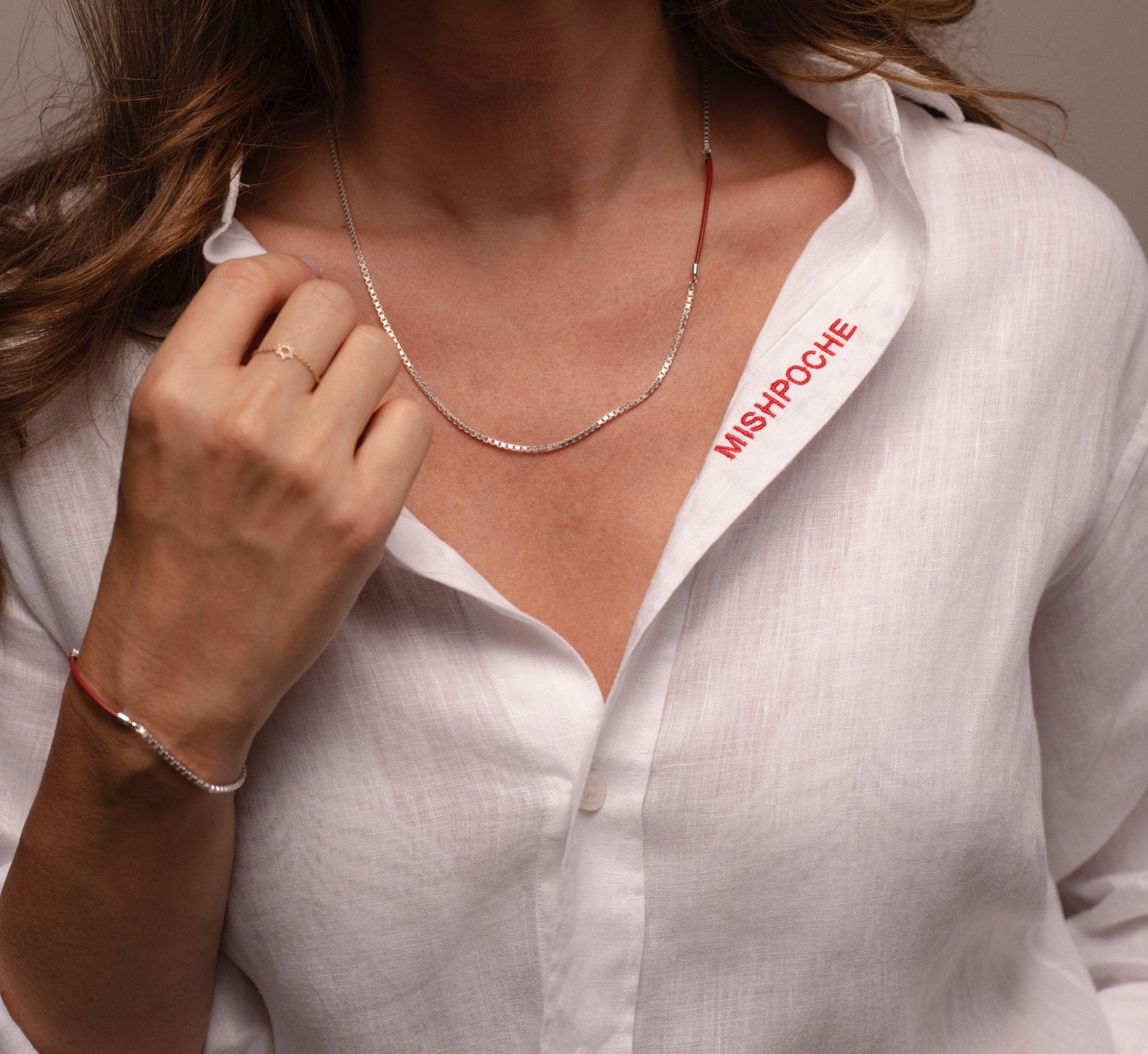 Kesher Bracelet — Kabbalah Edition — red string Kabbalah bracelet for women — Jewish spiritual jewelry — Oriya Jewels