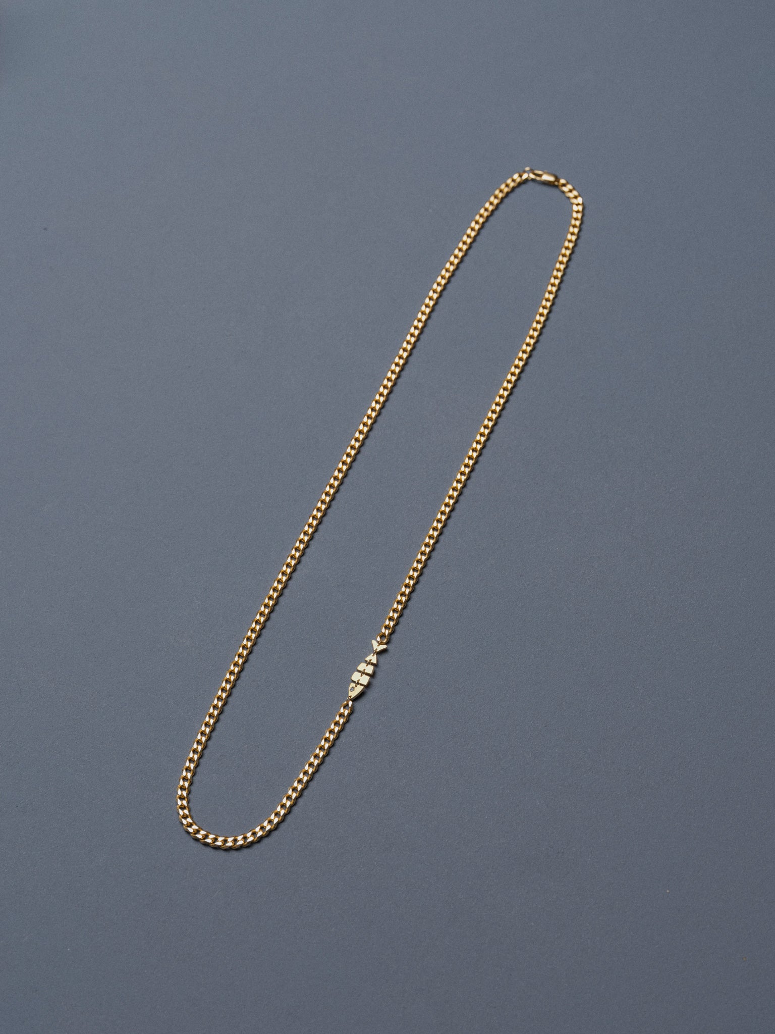Dagén Necklace — silver fish pendant necklace — Jewish heritage jewelry — Oriya Jewels