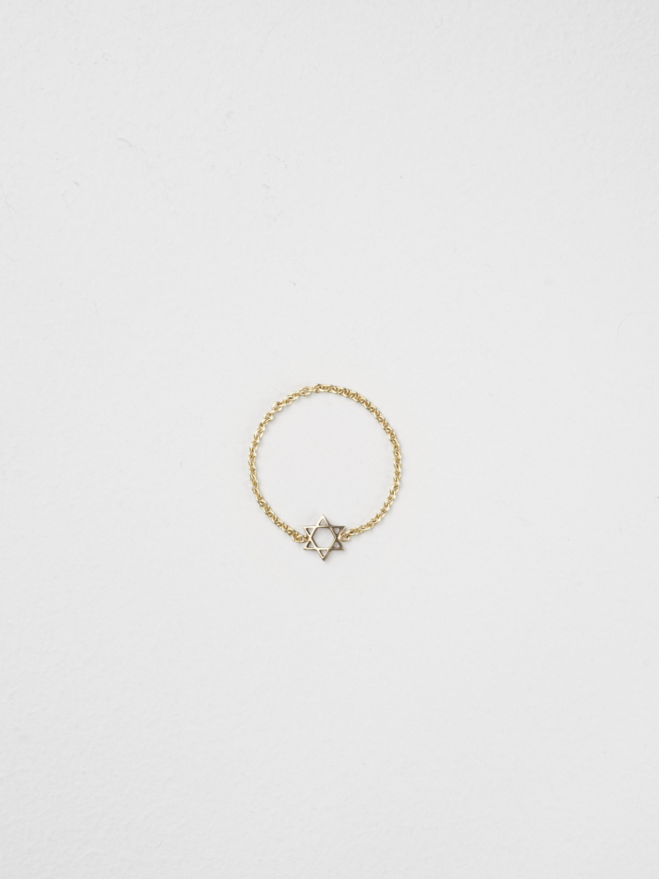 Rivkah Ring — delicate star of resilience silver ring — Jewish heritage ring — Oriya Jewels