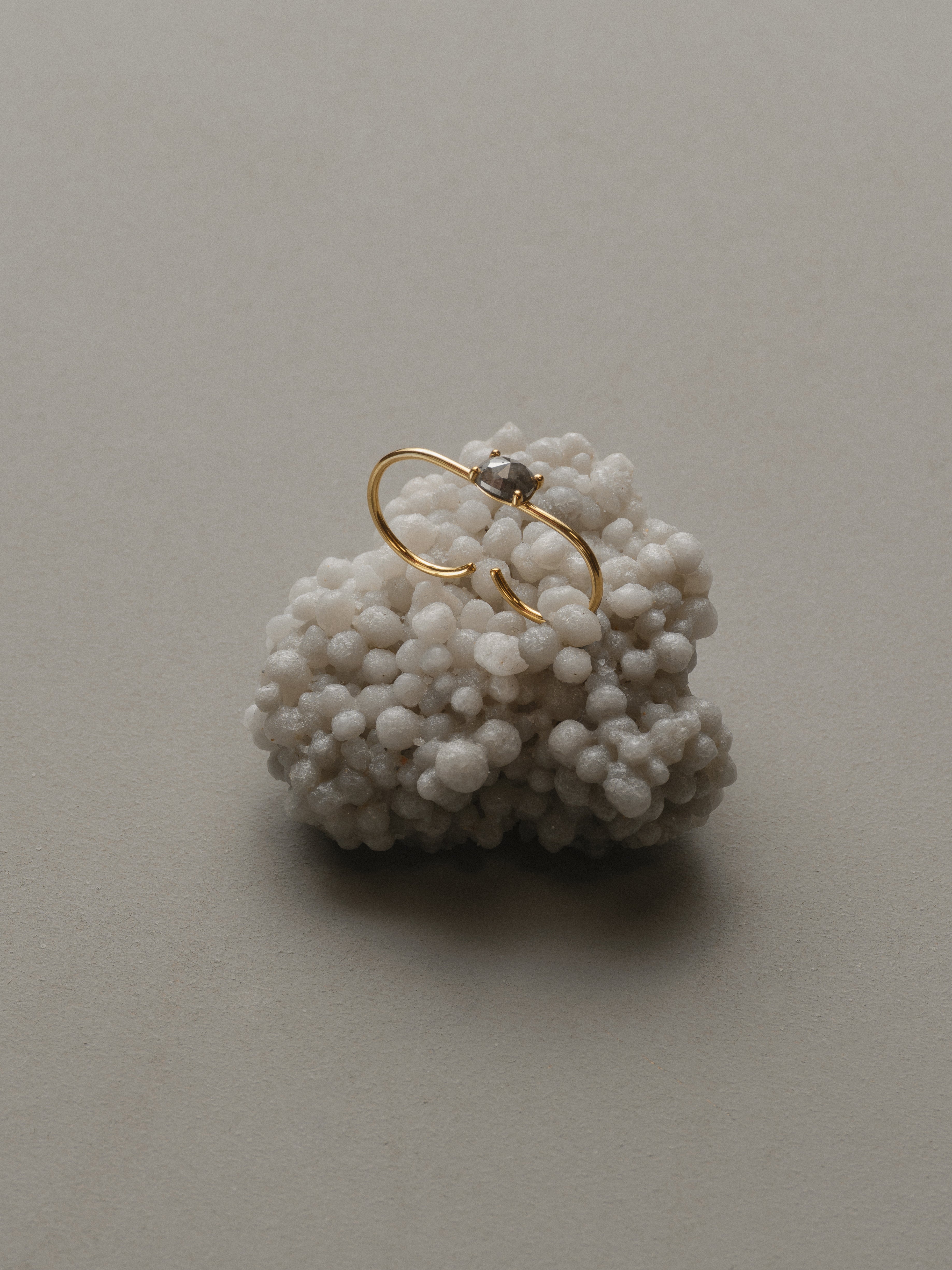 Gesher Ring — sterling silver bridge ring — Hebrew bridge between worlds — Jewish spiritual jewelry — Oriya Jewels