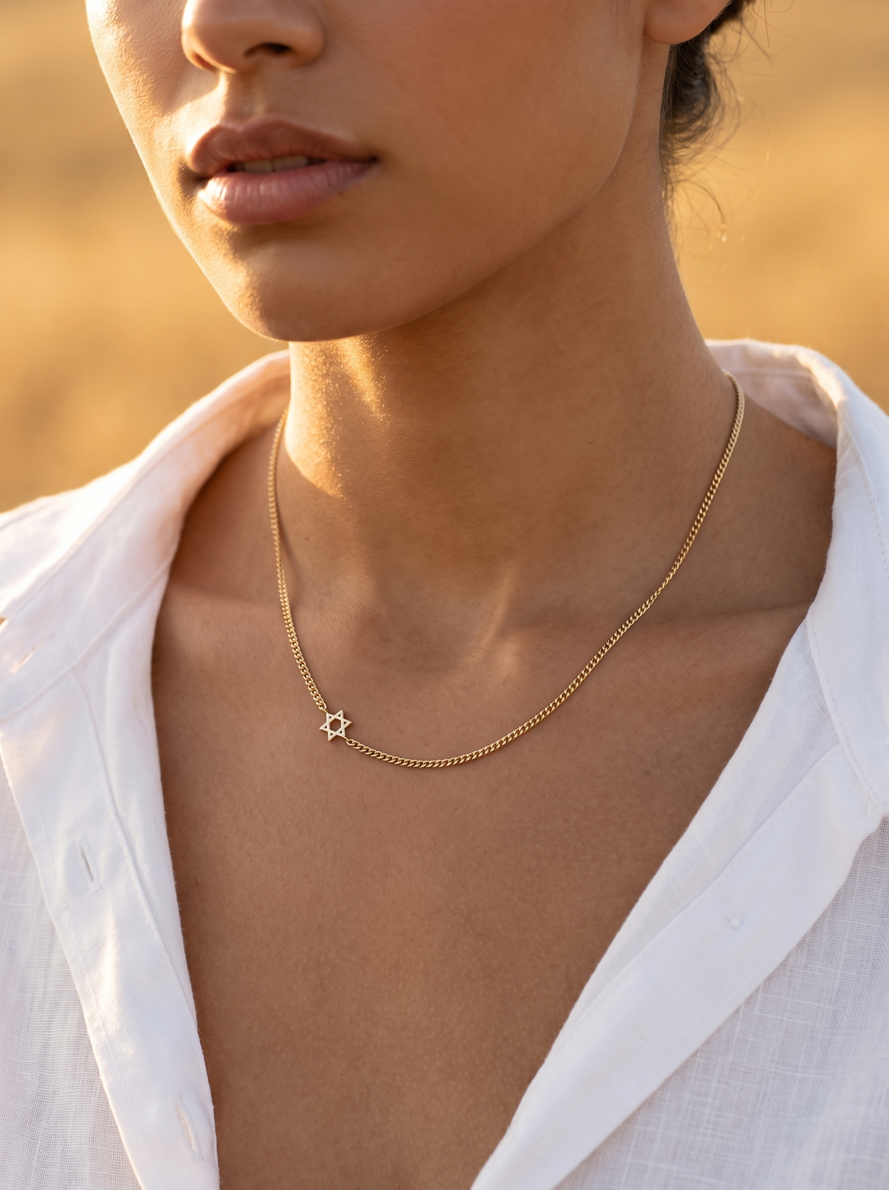 Shelev Necklace Women - Star of David Edition