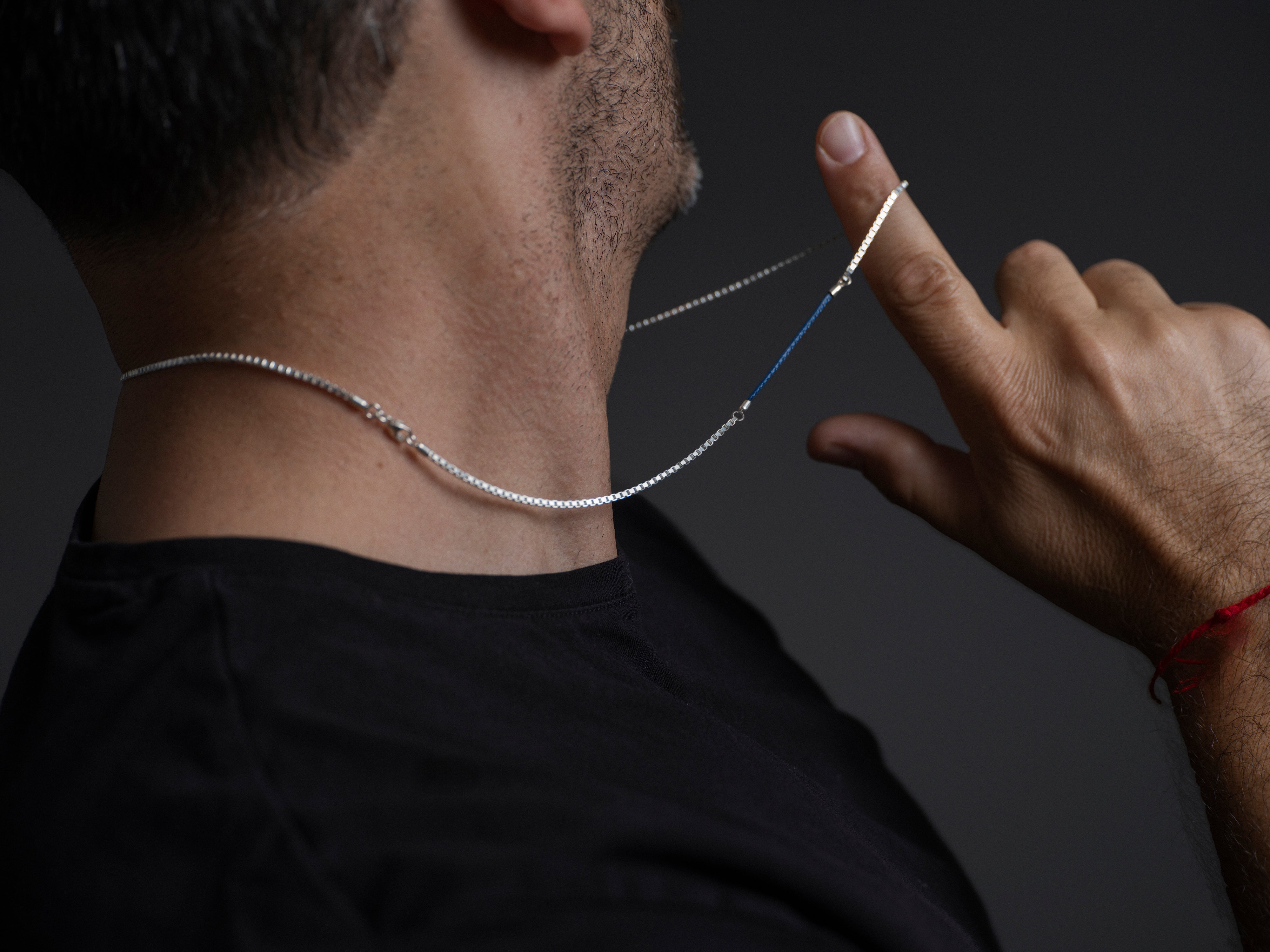 Kesher Necklace - Blue Edition