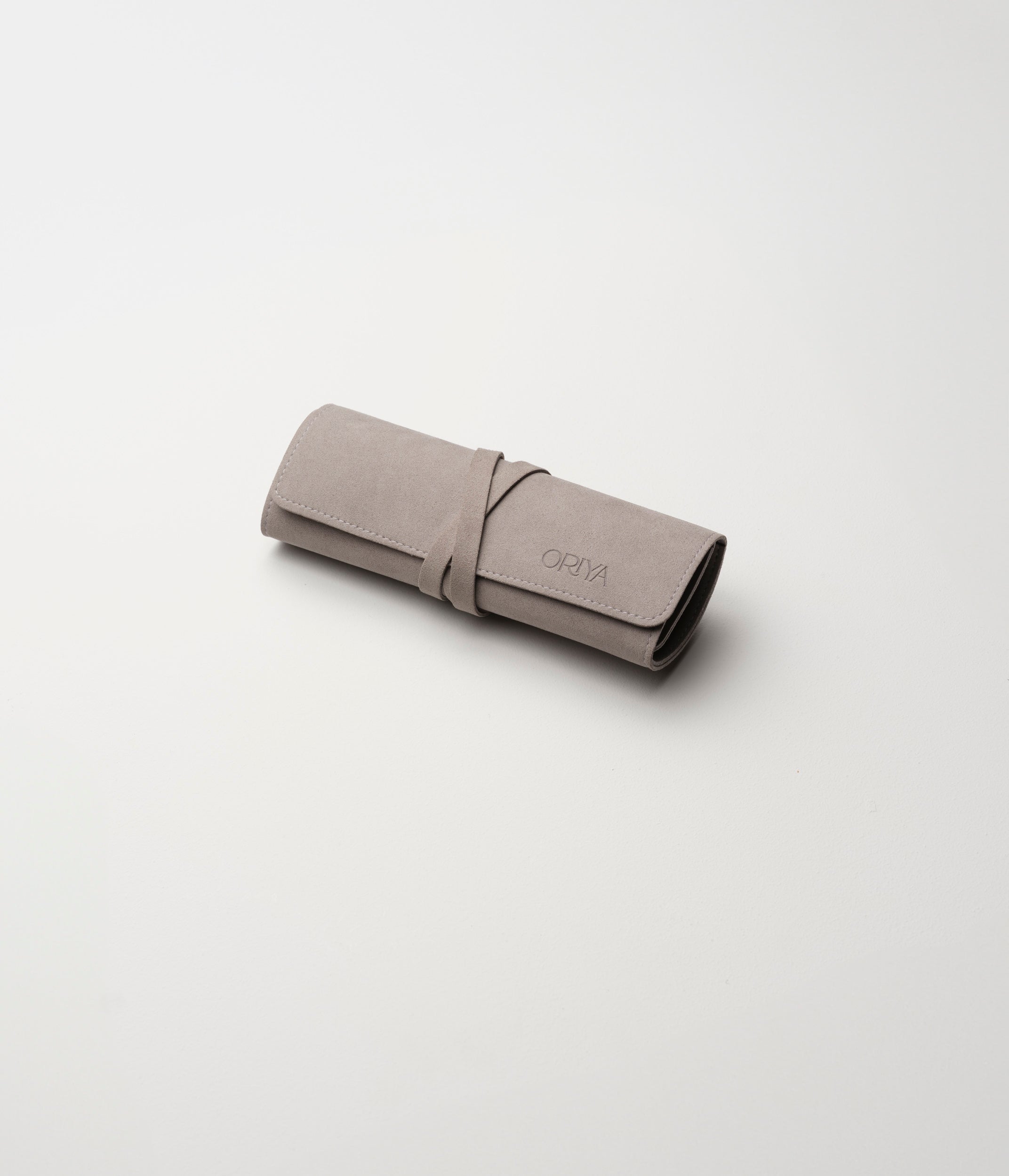 Jewelry Travel Pouch — open view — premium velvet travel pouch for jewelry — Oriya Jewels