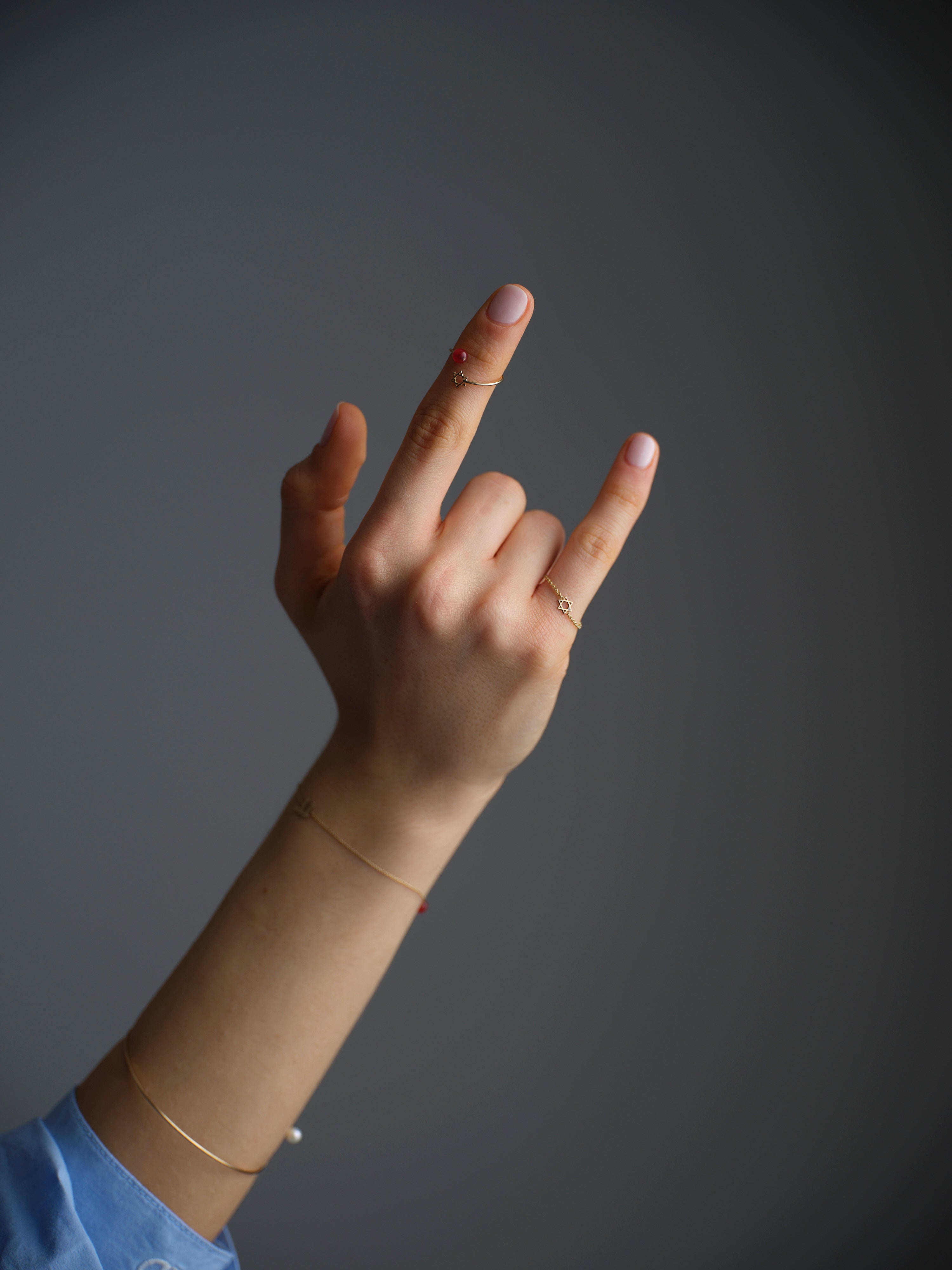 "David's Pearl" Ring - Jade Edition