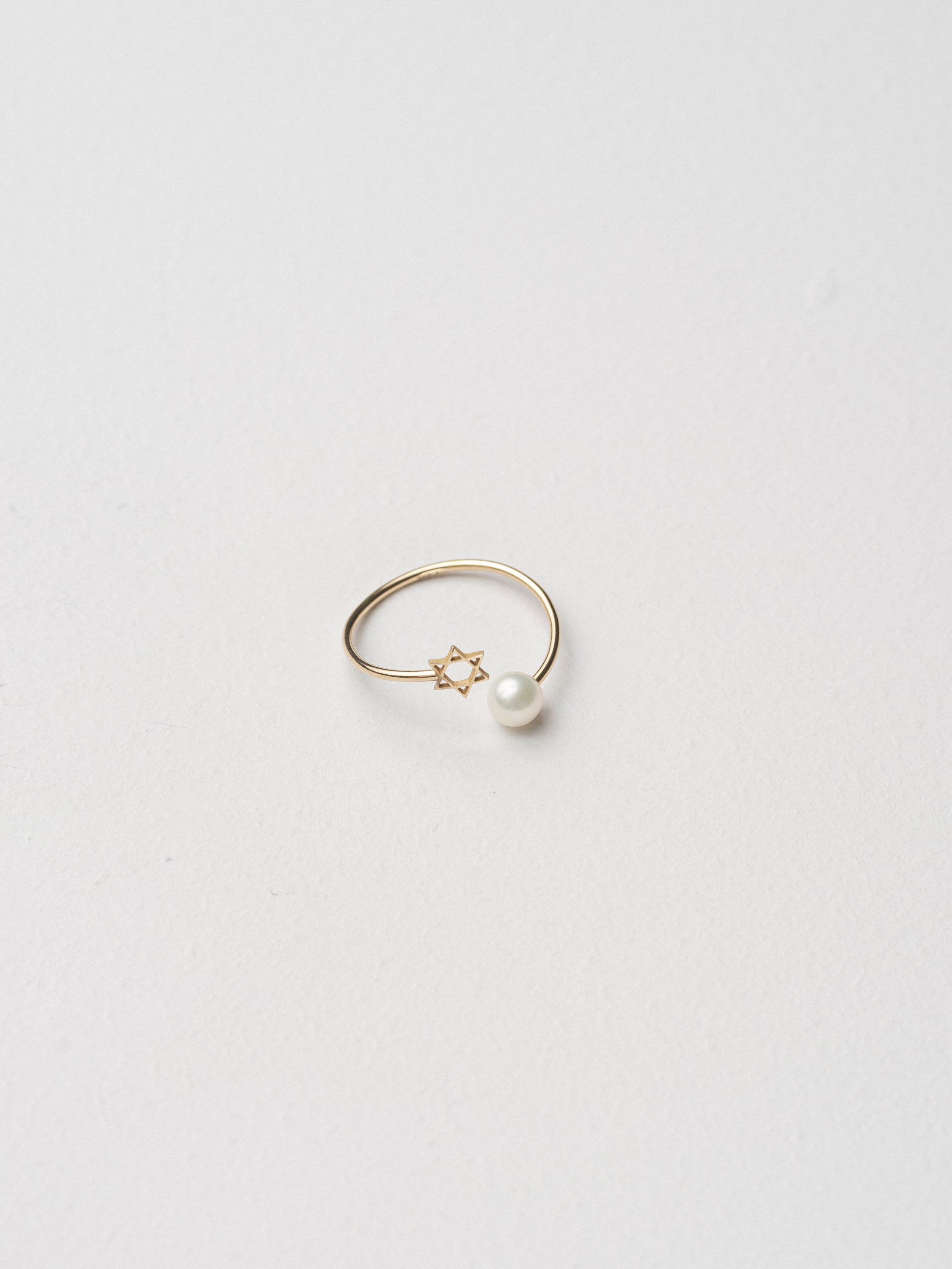 "David's Pearl" Ring