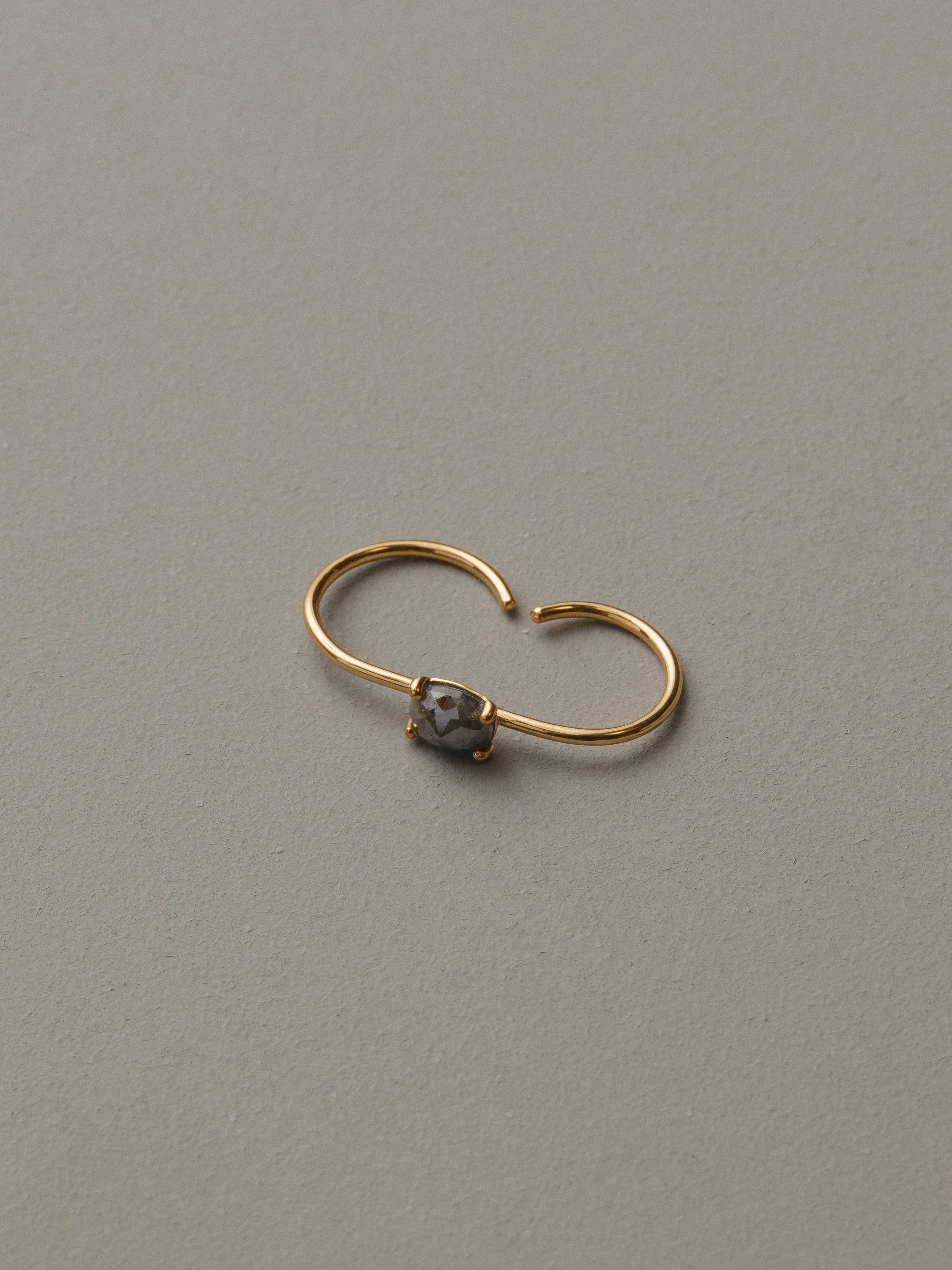 Gesher Ring — sterling silver bridge ring — Hebrew bridge between worlds — Jewish spiritual jewelry — Oriya Jewels